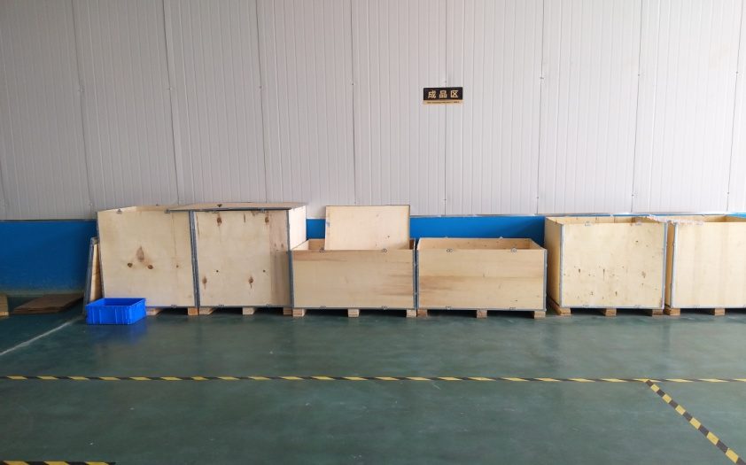 Finished goods warehouse ready for export